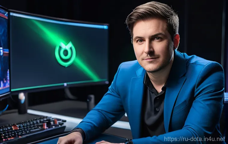 도타2 리그 시스템 - **Prompt:** An epic, wide-angle shot of a massive, futuristic esports arena during the peak of a Dot...